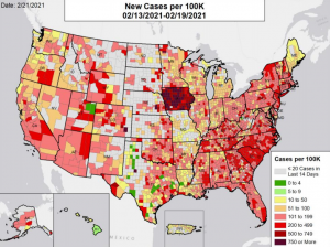 CDC COVID-19 State Profile Report - Iowa 